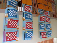 5歳児らいおん組の作品の写真