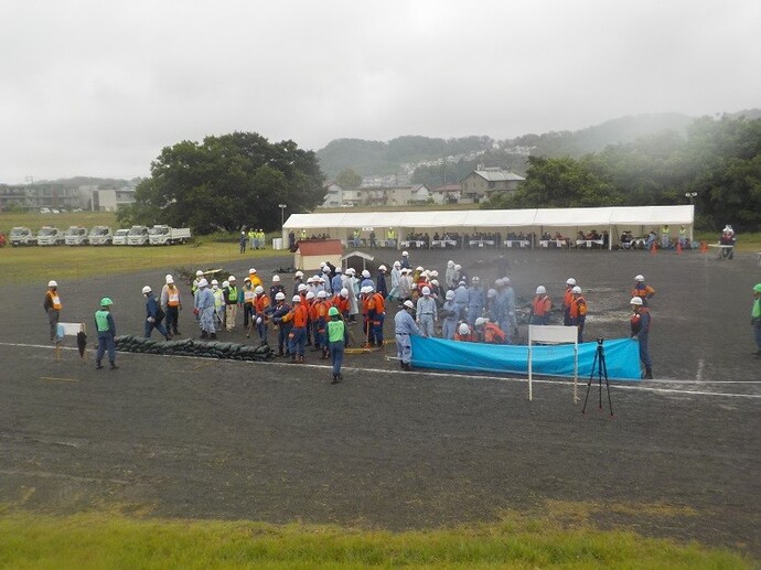 写真:過去の訓練の様子