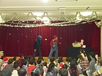 写真:先生たちの出し物