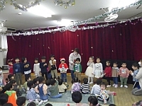 写真:誕生児紹介の様子