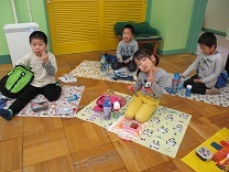 写真：春の遠足お弁当4，5歳児2