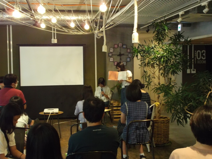 ブックトークの写真