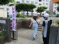 保護者の参加の様子の写真