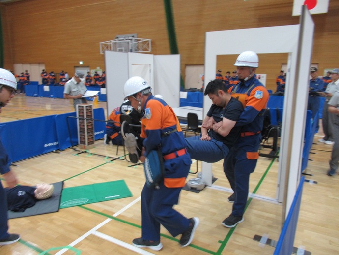 審査会中の写真