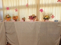 写真:お祝いの花