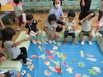 写真：夏まつり魚釣り1