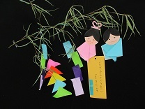 写真：七夕飾り3歳