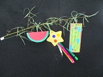 写真：七夕飾り0歳