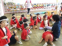 ゲームコーナーの打ち合わせの様子の写真