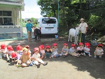 1歳児クラス記念撮影の写真