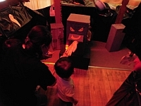 写真:めいろの中の様子