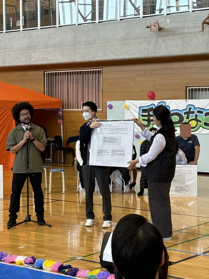 Cグループの発表の様子