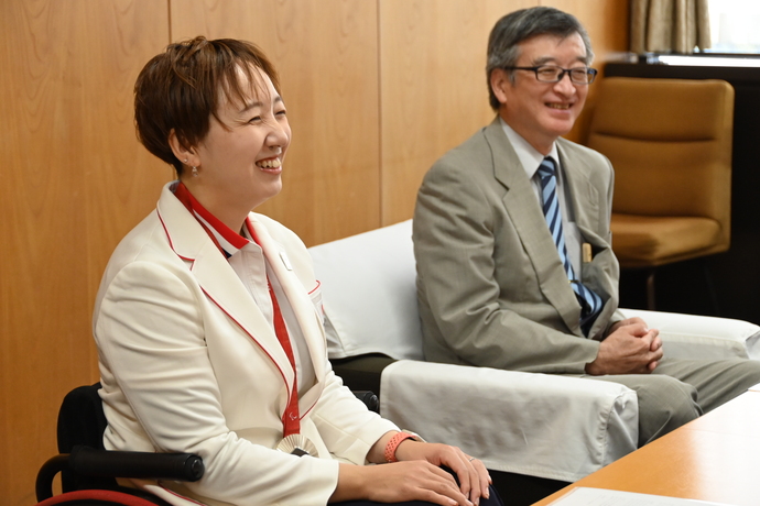 大会報告の様子の写真