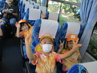 バスの中の写真