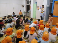 土づくりのお話をしている様子の話