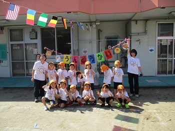 写真：運動会集合写真