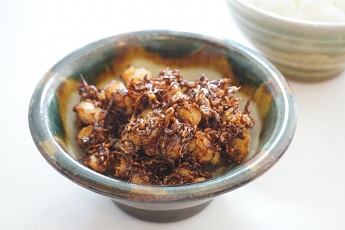 大豆とじゃこの甘辛揚げのイメージ画像です。