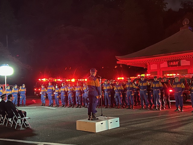 写真:秋の火災予防運動2024の様子