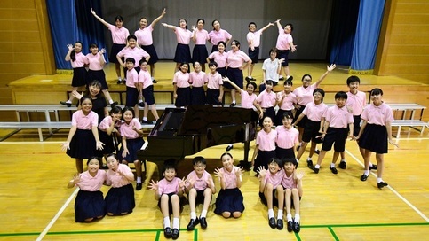 写真:平山小学校合唱団