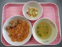 写真：クリスマス献立