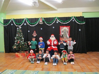 写真サンタと一緒2