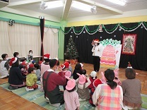 写真：クリスマス誕生会