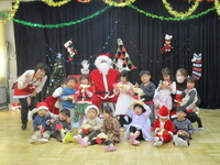 3歳児そろっての集合写真