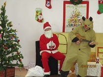 サンタさん、トナカイさん