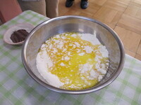 クッキーの材料の写真