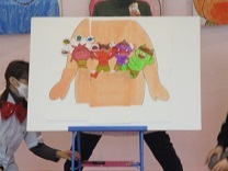 お腹の中の鬼の写真