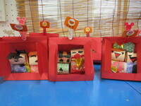 5歳児のお雛様の写真