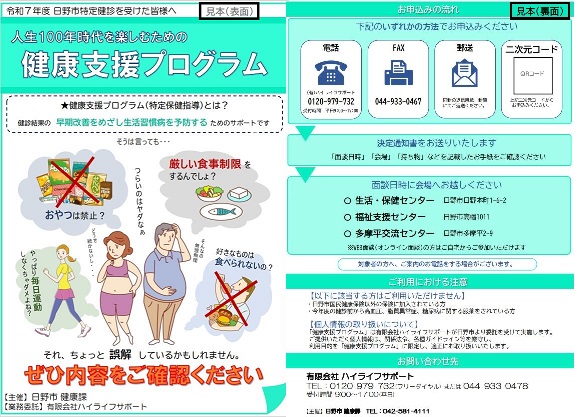 「動機付け支援」通知文
