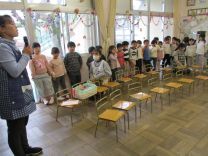 ぞう組さんの司会の写真