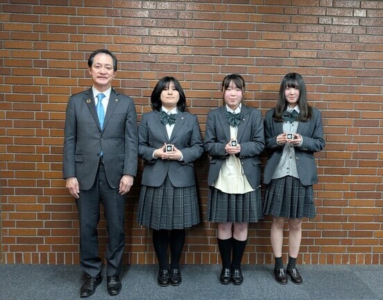 顕彰当日の写真