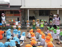 写真:カードをもらったところ