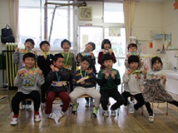 写真：お別れ会集合写真