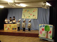 写真:劇をしている様子