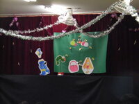 写真:先生たちの出し物