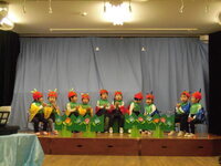 写真:うたっている様子