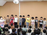 写真:誕生児紹介の様子