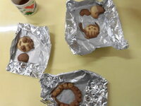 写真:焼きあがったクッキー