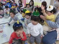 写真:1歳児のお面