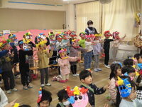 写真:うたをうたっているところ