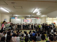 写真:5歳児のお礼のうた