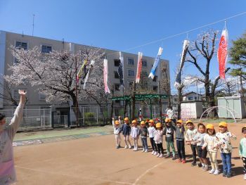 写真:こいのぼりあげ