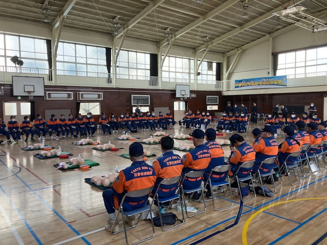 上級救命講習 写真