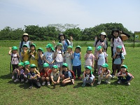 5歳児の集合の様子の写真