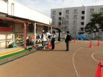 写真:引き渡し訓練1