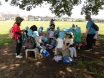 写真:おやつタイム