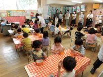 写真:4歳児保育参観1